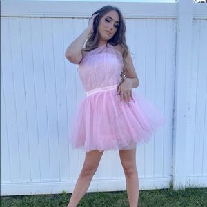 Pink Fashion Nova Dress